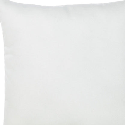 Set Of 2 Bright White Brushed Twill Decorative Throw Pillow Covers