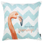 18" Aqua Throw Pillow Cover