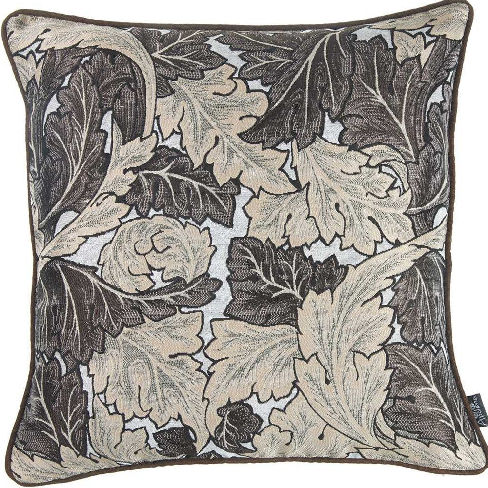 17" Brown Throw Pillow Cover