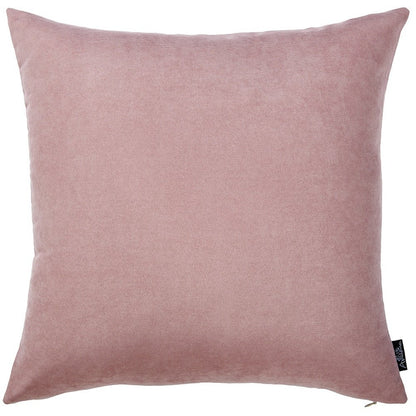 Set of Two 18" Mauve Pink Throw Pillow Covers