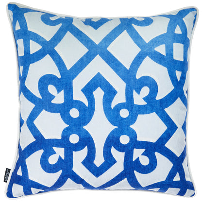 18" Blue Throw Pillow Cover