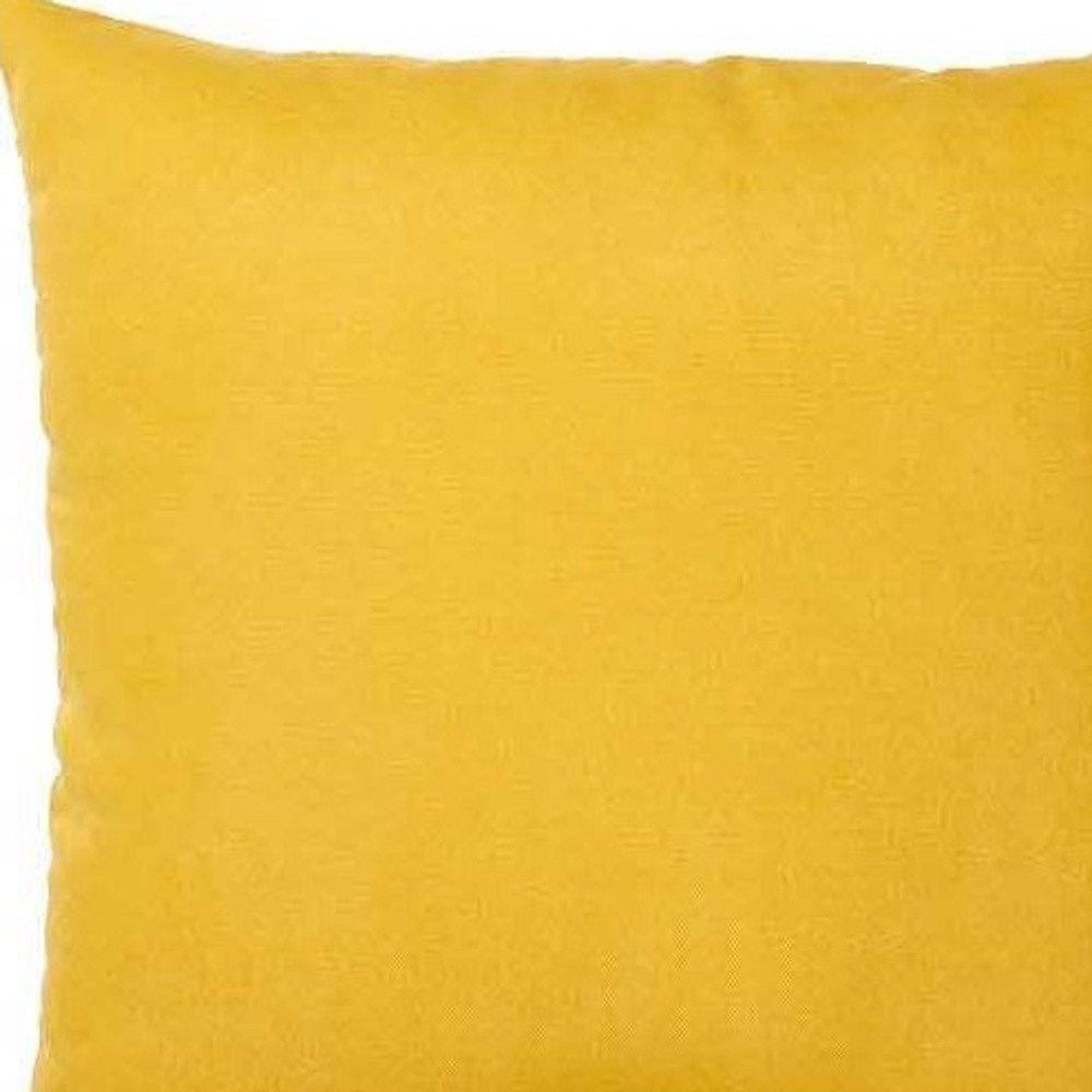 Set of Two 20" Yellow Throw Pillow Covers
