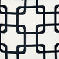 18" Black and White Throw Pillow Cover