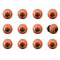 1.5" X 1.5" X 1.5" Ceramic Metal Multicolor 12 Pack Knob
