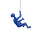 6" X 3" Blue Resin Novelty Hanging Dimensional Sculpture