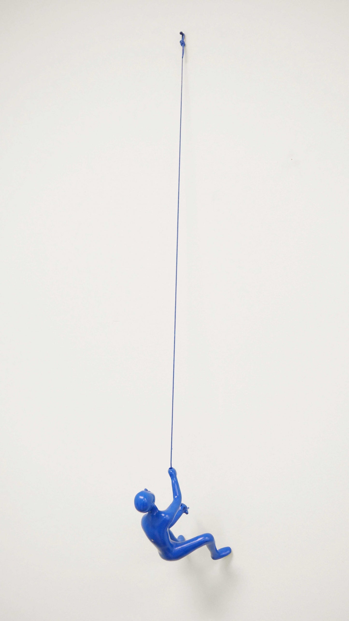 6" X 3" Blue Resin Novelty Hanging Dimensional Sculpture