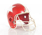9" Red And White Metal Hand Painted Figurine