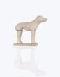 17" Natural Resin Hand Painted Figurine Tabletop Sculpture