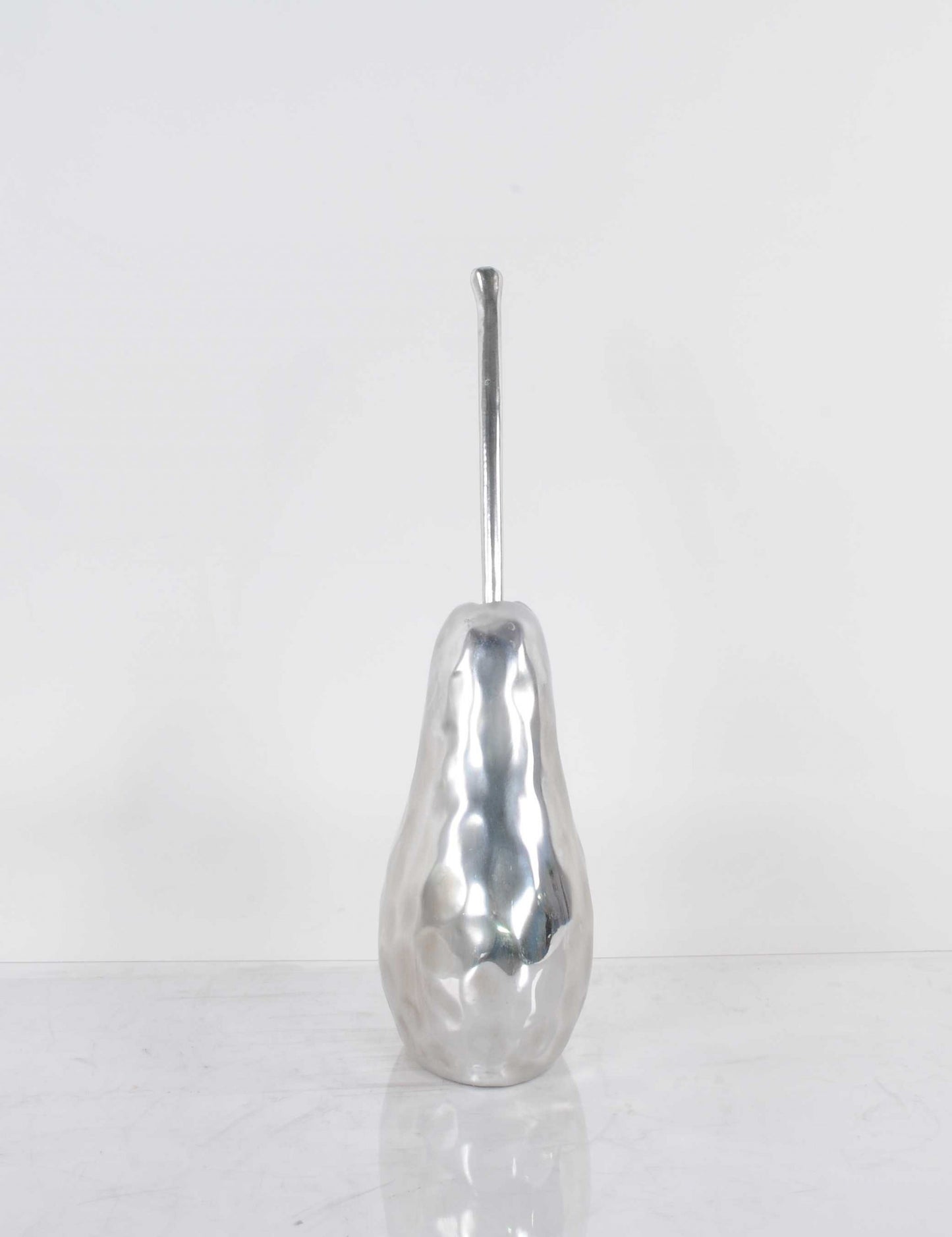 Delicious Hammered Finish Pear Statue