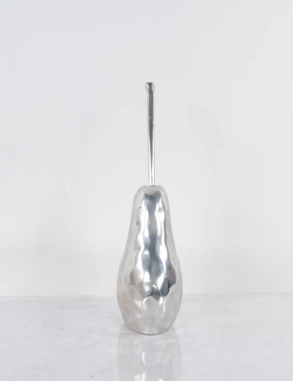 Delicious Hammered Finish Pear Statue