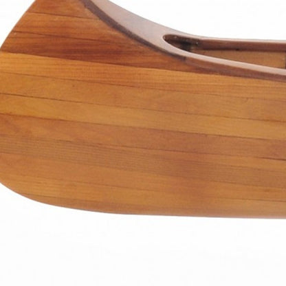 5" X 24" X 7" Indian Girl Canoe