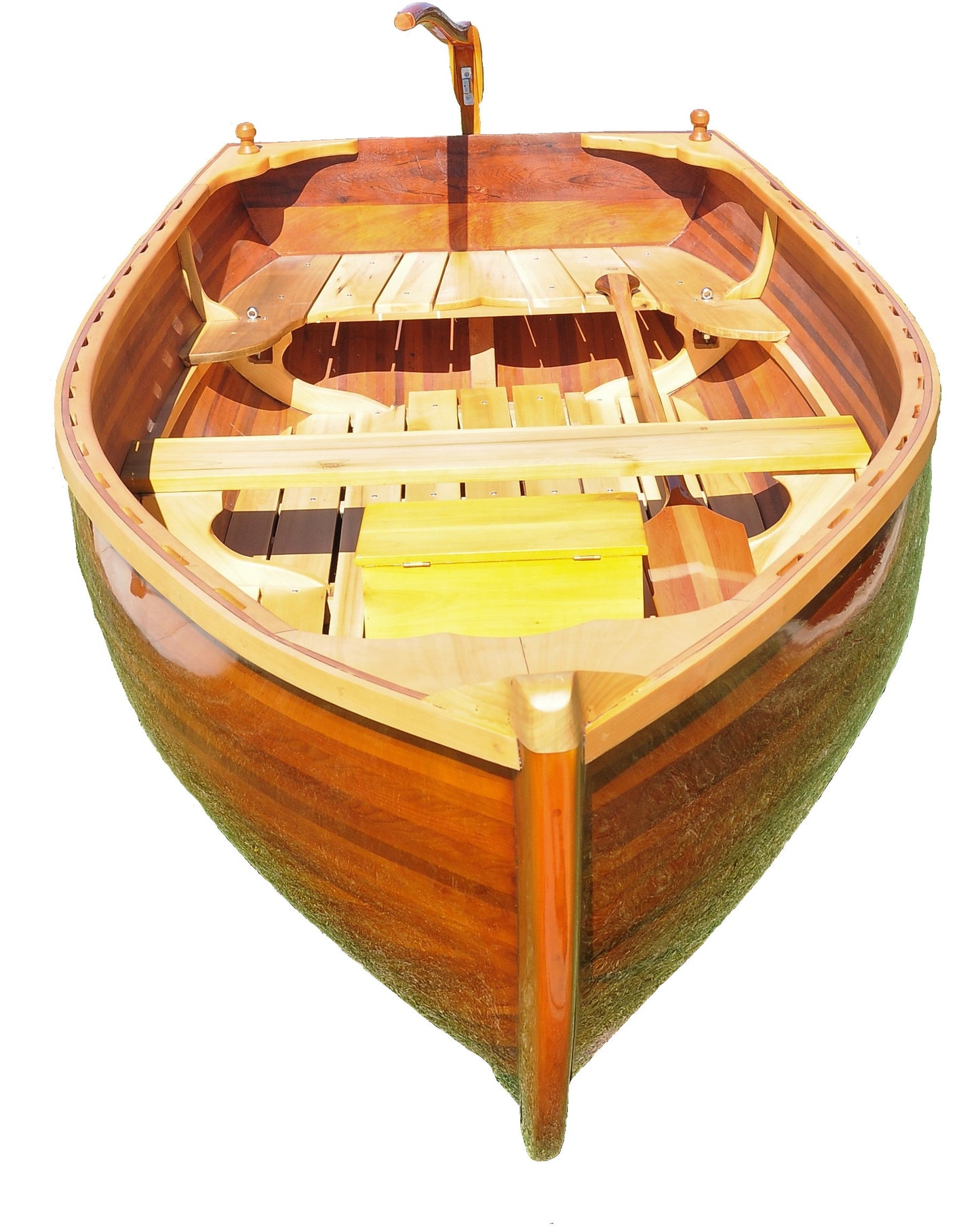 51" X 118.5" X 27.75" Little Bear Wooden Dinghy