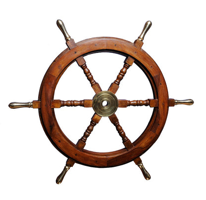 30" X 30" X 2" Ship Wheel