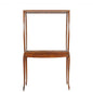 15" Brown And Clear Glass Standard Display Stand