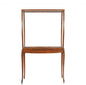 15" Brown And Clear Glass Standard Display Stand