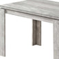 47" Gray Dining Table