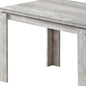 47" Gray Dining Table