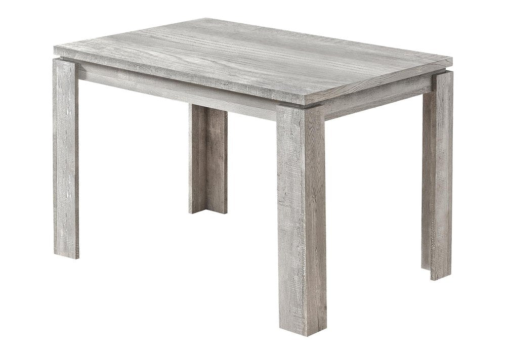 47" Gray Dining Table