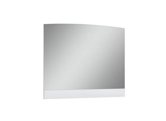 45" White Wood Framed Mounted Dresser Mirror