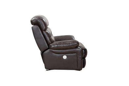 43" X 40" X 41" Brown  Power Reclining Chair