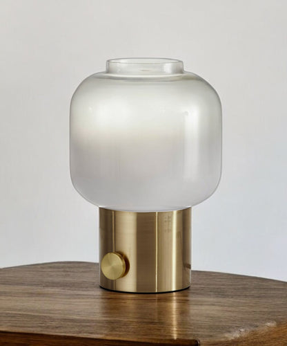Mod Pod Black Glass Table Lamp