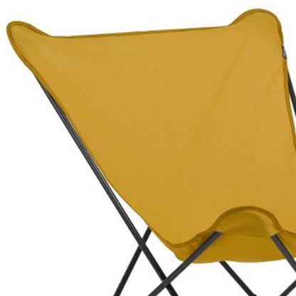 36" Red and Chrome Outdoor Camping Chair