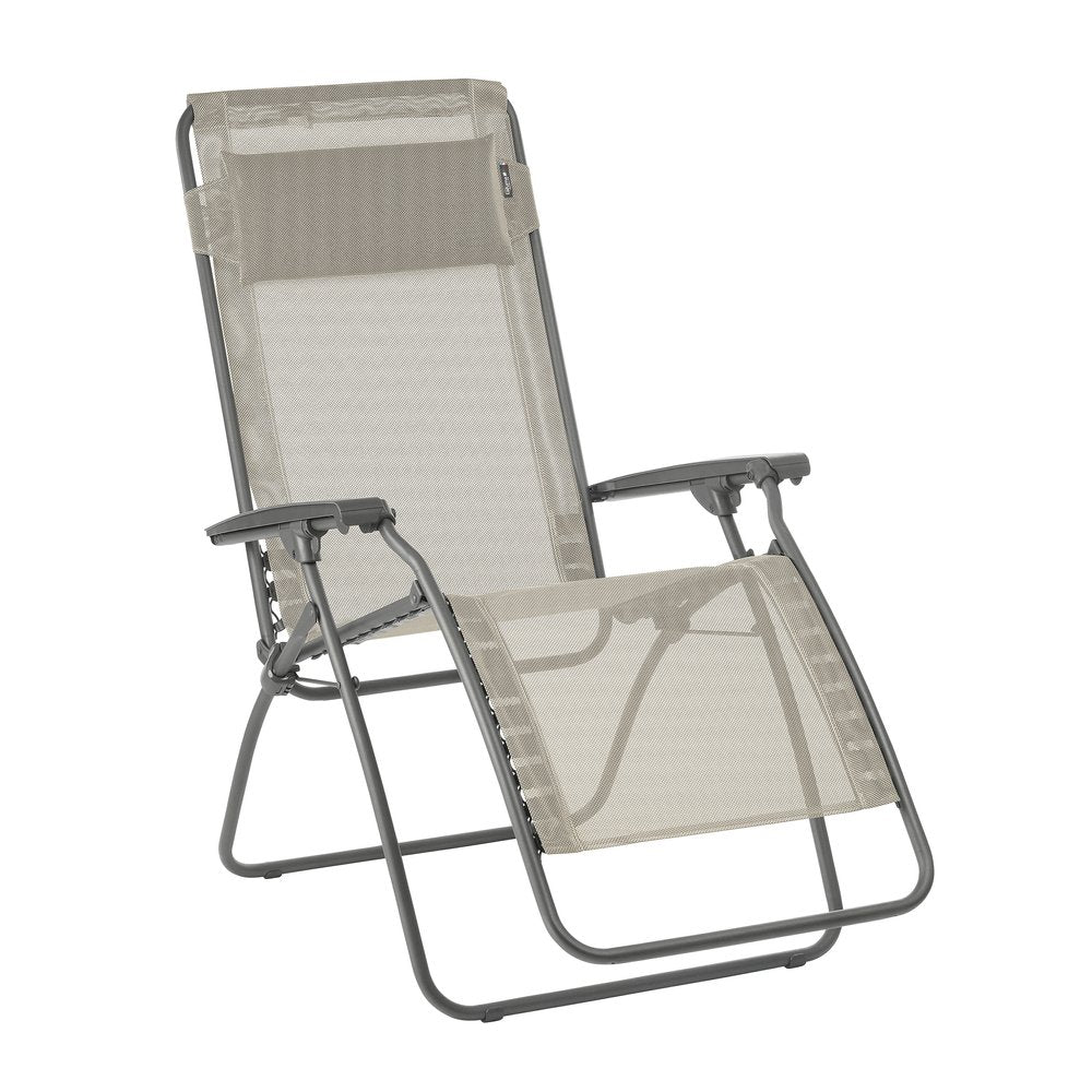 27" Green Metal Outdoor Zero Gravity Chair with Green Cushion