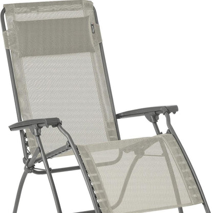 27" Green Metal Outdoor Zero Gravity Chair with Green Cushion