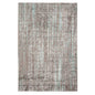 4' X 6' Ivory and Gray Abstract Power Loom Area Rug