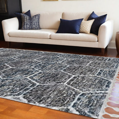 3' X 5' Gray Area Rug