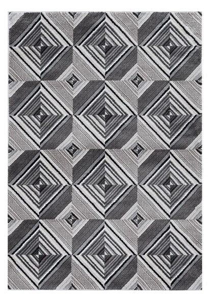 8' X 8' Gray Runner Rug