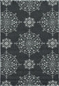 2' X 3' Charcoal Polypropylene Accent Rug