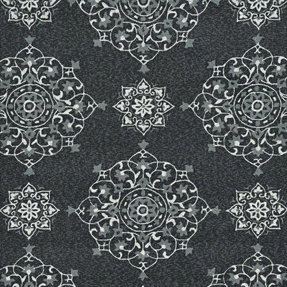 8' X 10' Charcoal Hand Tufted Area Rug