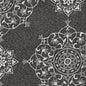 8' X 10' Charcoal Hand Tufted Area Rug