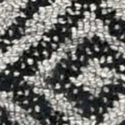 9' X 13' Gray And Black Wool Geometric Hand Tufted Area Rug