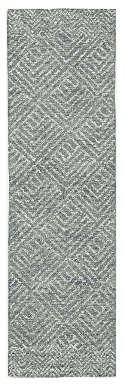 96 X 132 Denim Wool Rug