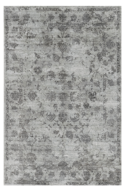 5' X 7' Beige Tan And Gold Abstract Hand Loomed Distressed Area Rug