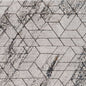 10' X 13' Ivory And Brown Geometric Area Rug