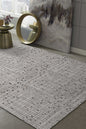 3' X 5' Gray And Black Abstract Area Rug