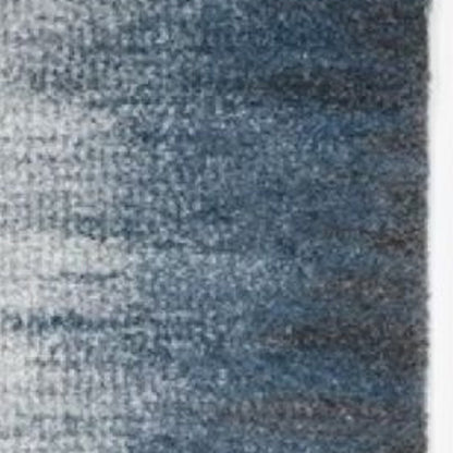 5' X 8' Ivory And Blue Abstract Area Rug