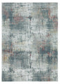 3' X 5' Gray Abstract Area Rug