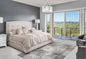 10' X 13' Ivory Gray and Gold Abstract Area Rug
