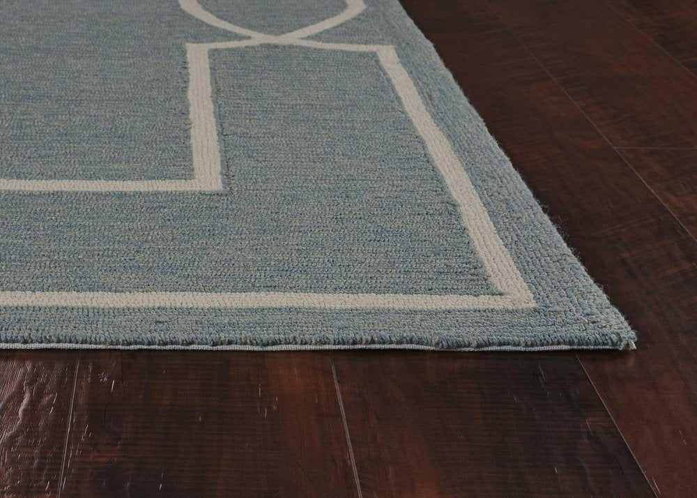 3' X 5' Gray And Ivory Handmade Indoor Outdoor Area Rug