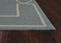 3' X 5' Gray And Ivory Handmade Indoor Outdoor Area Rug