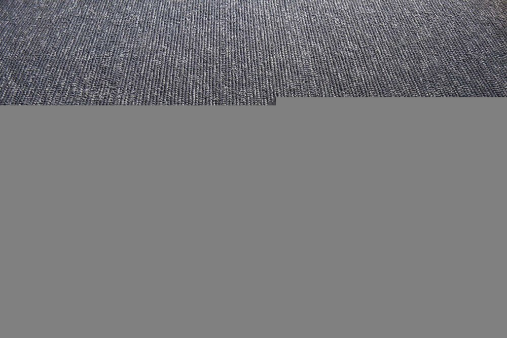 8' X 11' Onyx And White Geometric Handmade Indoor Outdoor Area Rug
