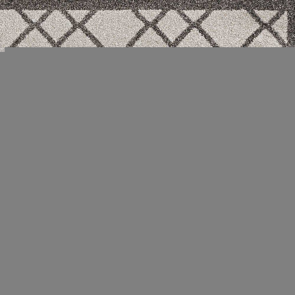 7' X 10' Gray Geometric Indoor Outdoor Area Rug