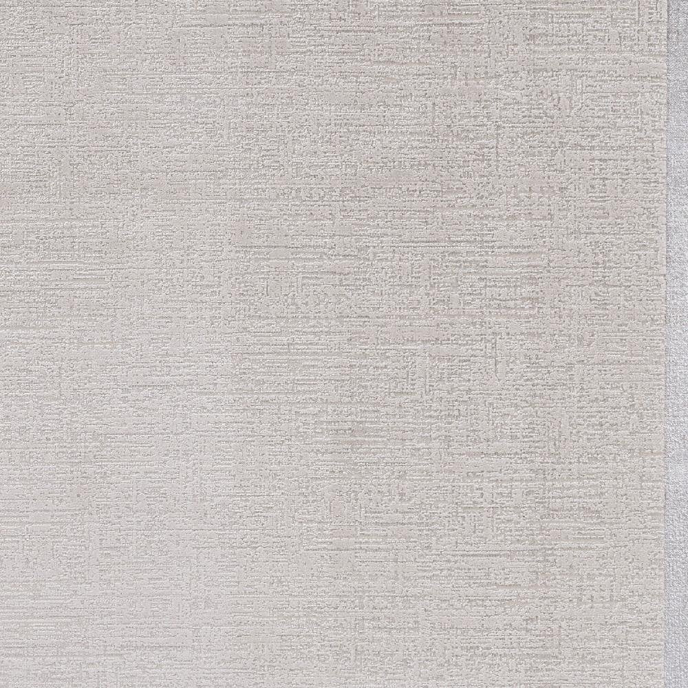 8' X 11' Ivory And Silver Abstract Area Rug
