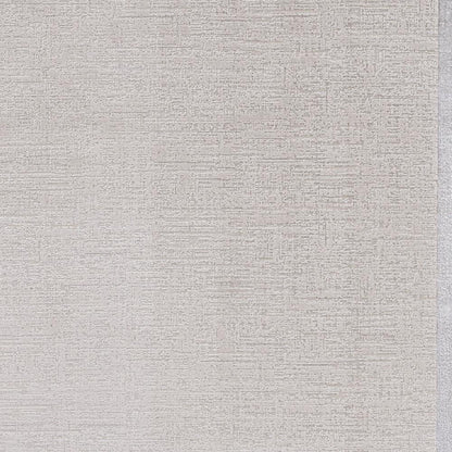 8' X 11' Ivory And Silver Abstract Area Rug