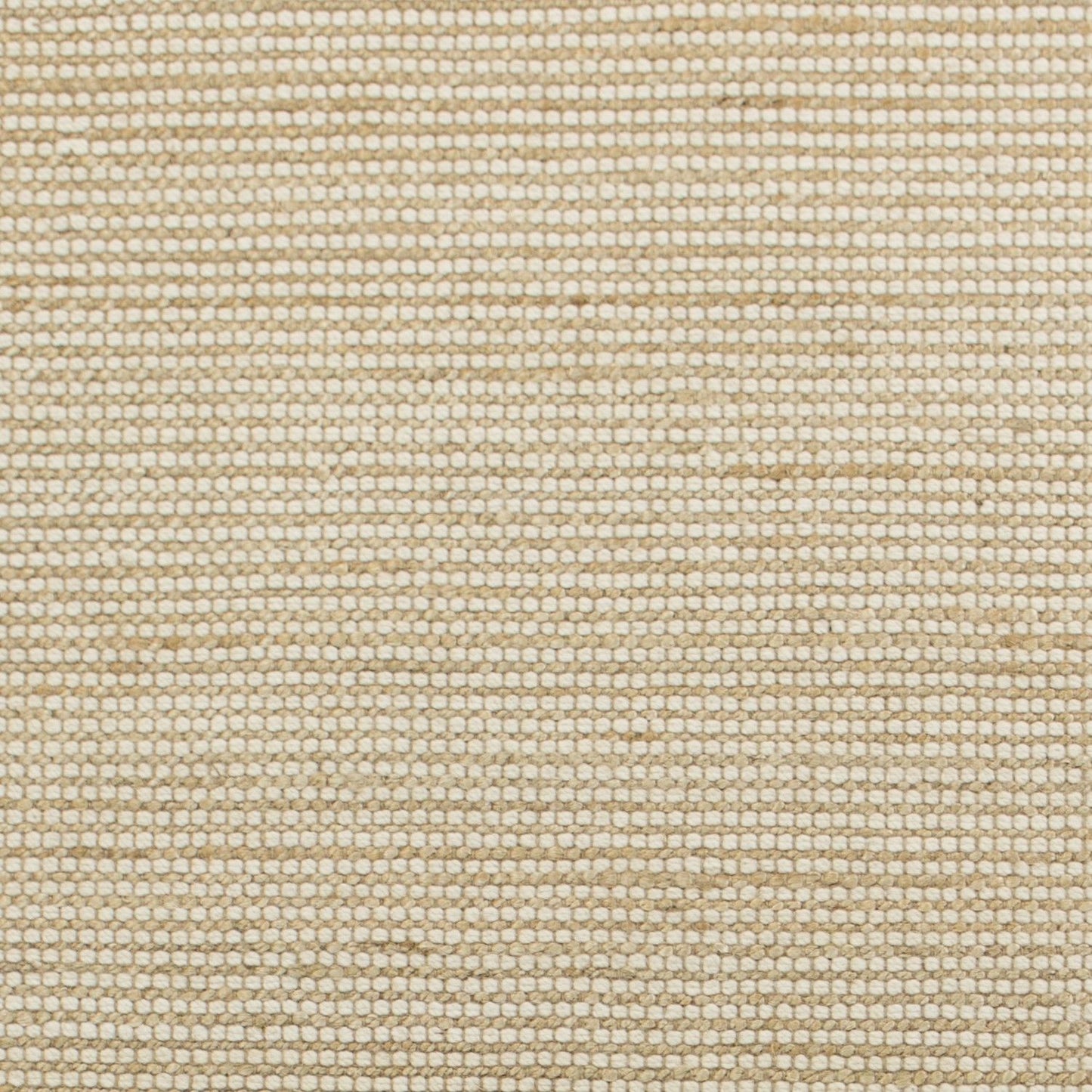 8' X 11' Ivory Hand Woven Wool And Jute Indoor Area Rug