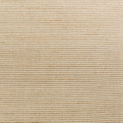 7' X 10' Tan and Ivory Wool Hand Woven Area Rug